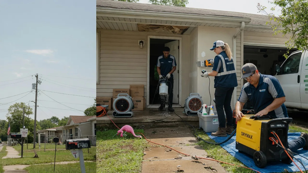 Storm Damage Water Removal in Dixons Mills, AL near me